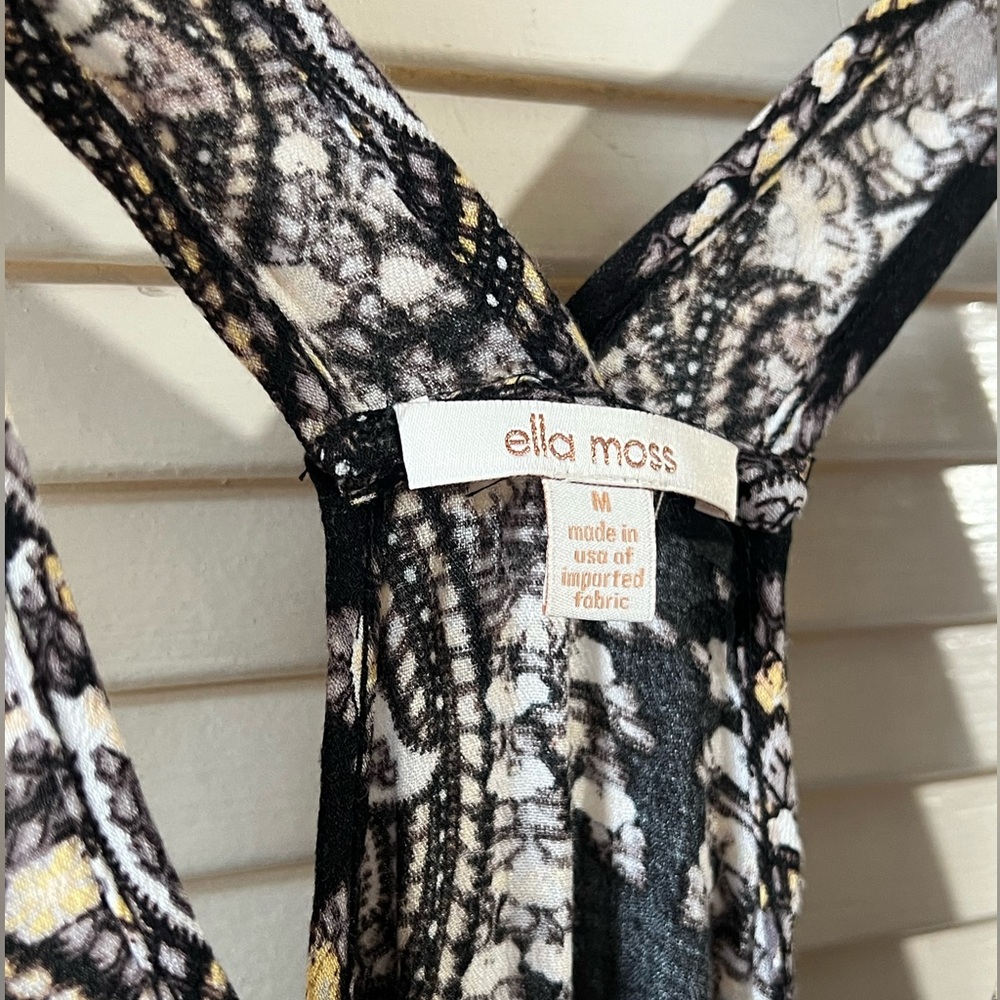 Ella Moss Racer-back top Size M - Picture 3 of 7